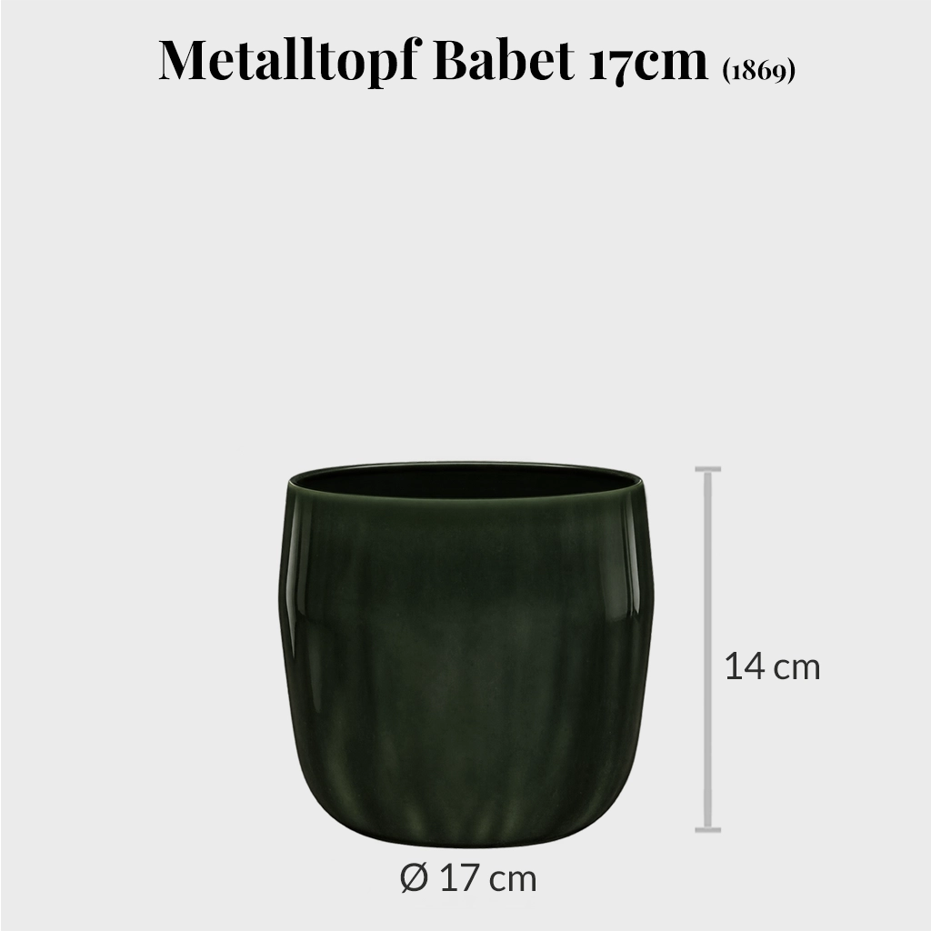 Metalltopf Babet 17cm