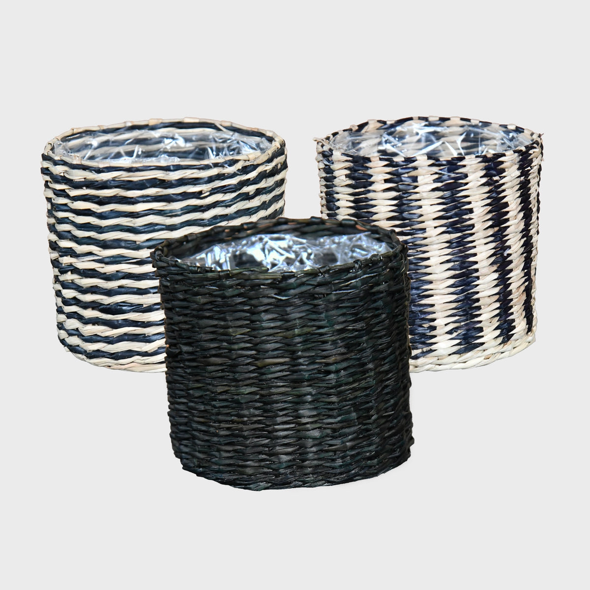 3er Set Seegraskorb Mica 10cm