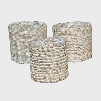 3er Set Seegraskorb Mica 10cm