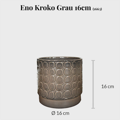 2er Übertopfset 2S Eno Kroko
