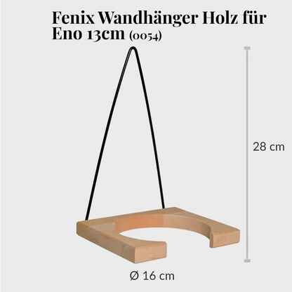 Wandhänger Fenix um Zimmerpflanzen an der Wand zu befästigen