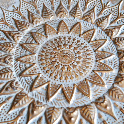 Metallschale Gold für Kränze, 39cm, Dekoration, Teller für Pflanzen, Unterschale, Bronze, Stimmungsbild, Ornamente